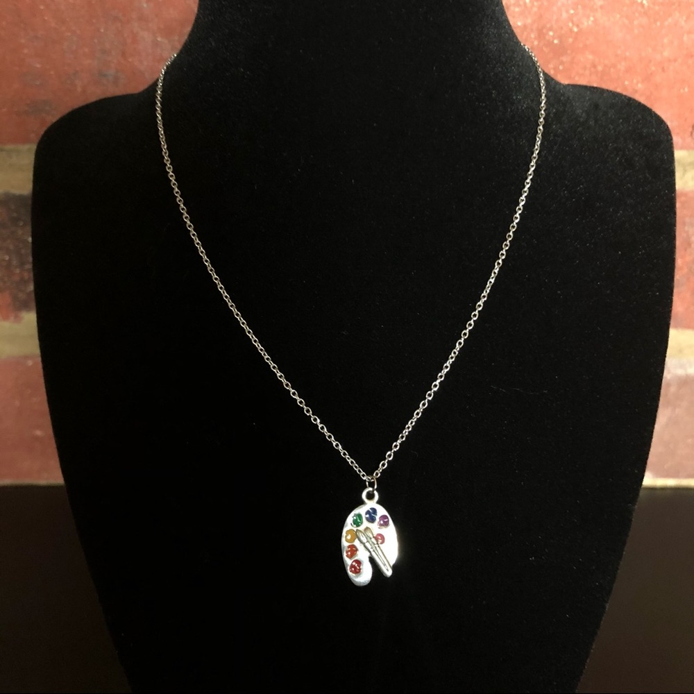 Artist Palette Necklace